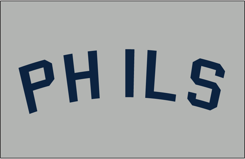 Philadelphia Phillies 1942 Jersey Logo 01 vinyl decal